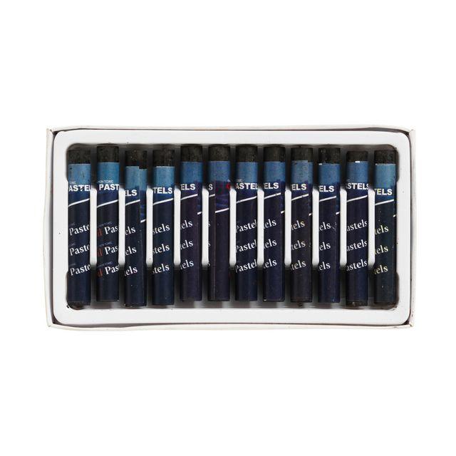 Oil pastel crayon black 12/pack