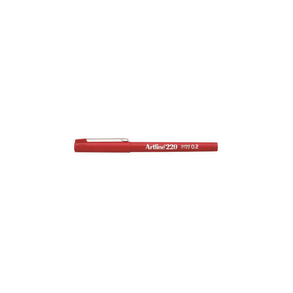 Fineliner ARTLINE 220 0,2 mm red
