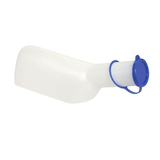 Urine bottle with lid