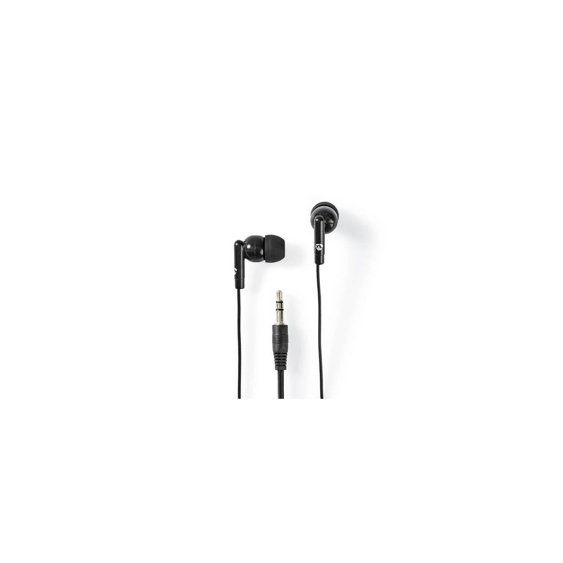 Headphones NEDIS HPWD1000BK In-Ear 3.5mm