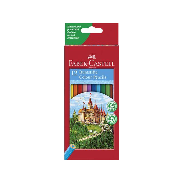 Coloured pencil FABER CASTELL Castle 12/pack
