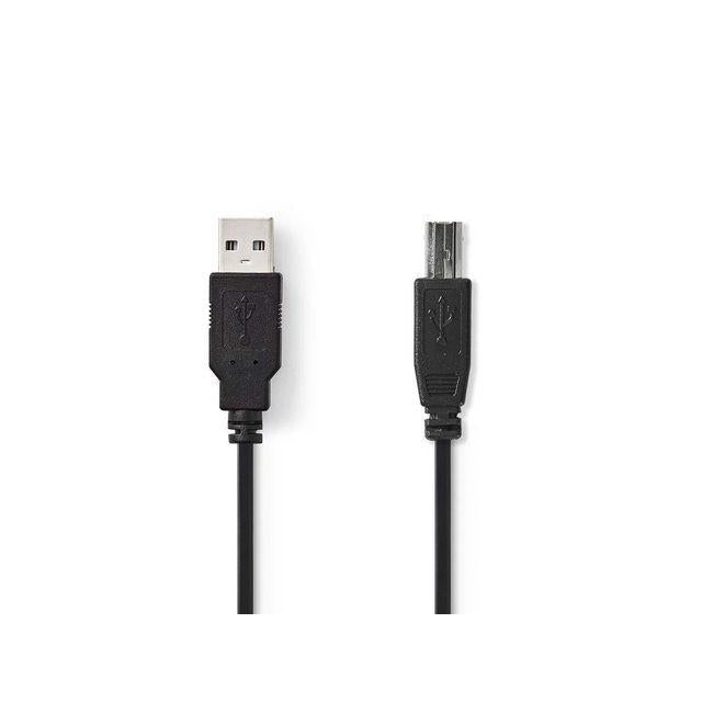 Cable NEDIS USB 2.0 A-B 5m black