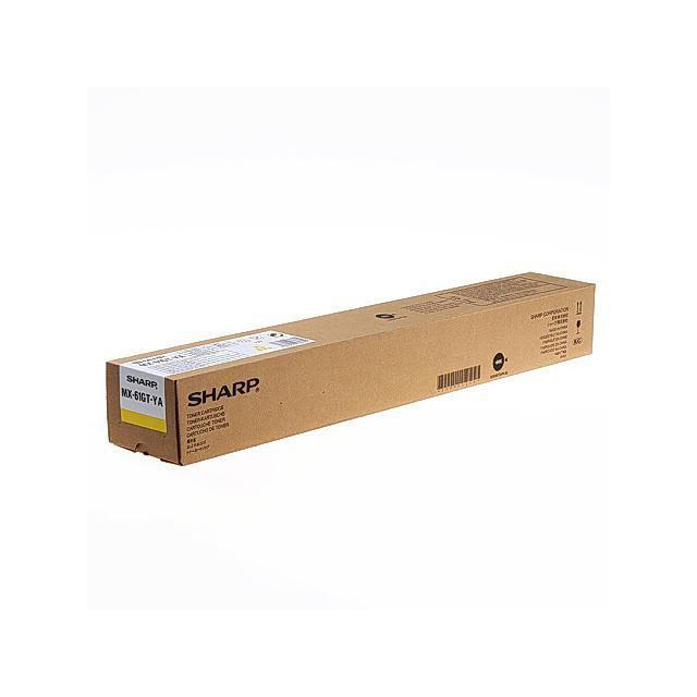 Toner SHARP MX61GTYA 24K yellow