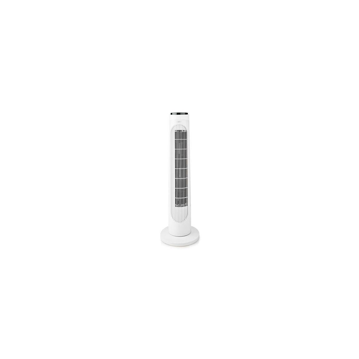 Tower fan NEDIS 74 cm 45W + remote white