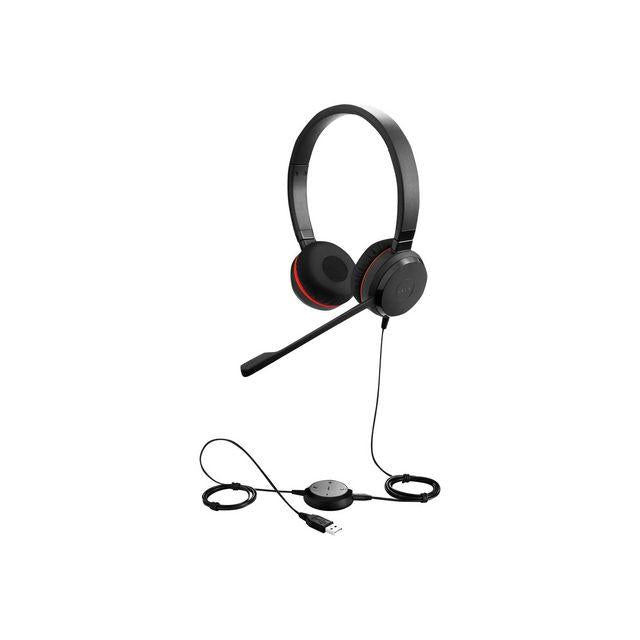 Headset JABRA Evolve 30 II MS OnEar USBA