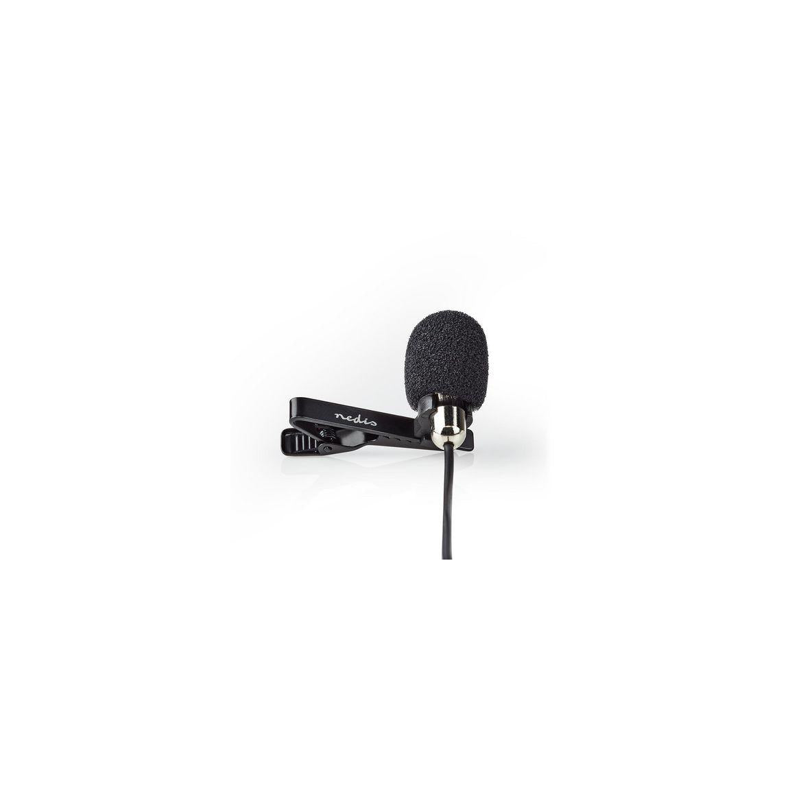 Microphone NEDIS Clamp/Mosquito 3.5 mm black