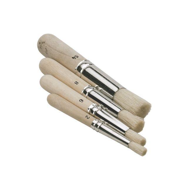 Stencil brush set 4/pack