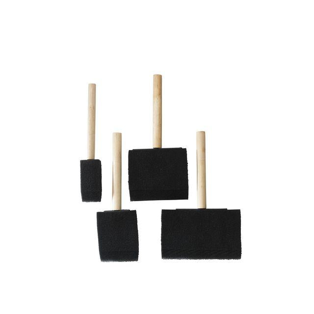 Foam rubber brushes 4/pack