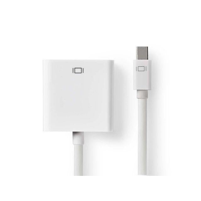 Adapter NEDIS MiniDP-VGA ha-ho 0,2m white