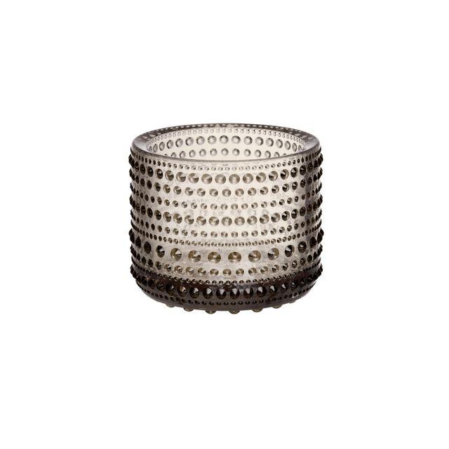 Candle lantern IITTALA Kastehelmi 64mm linen