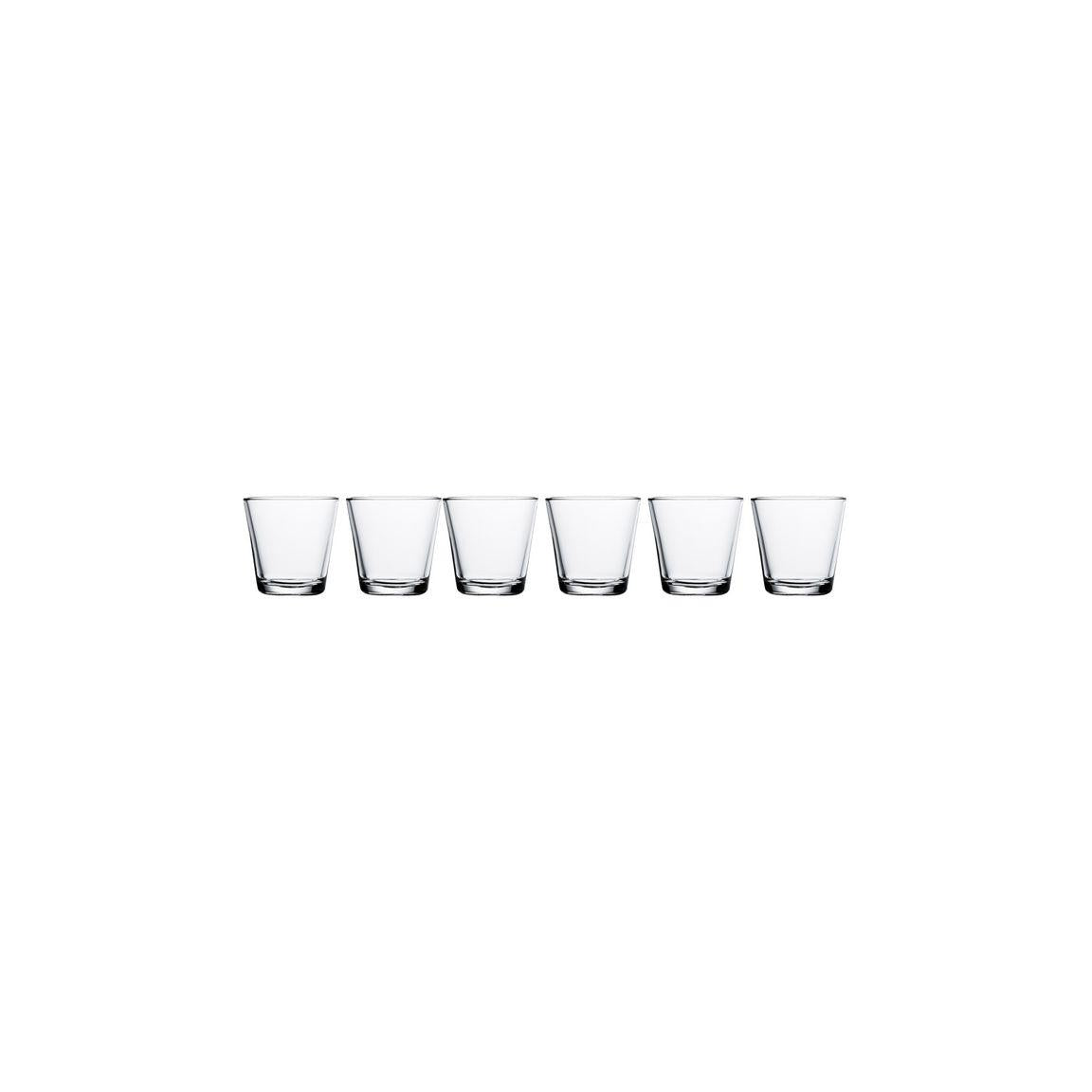 Glass IITTALA Kartio 21cl clear 6/pack