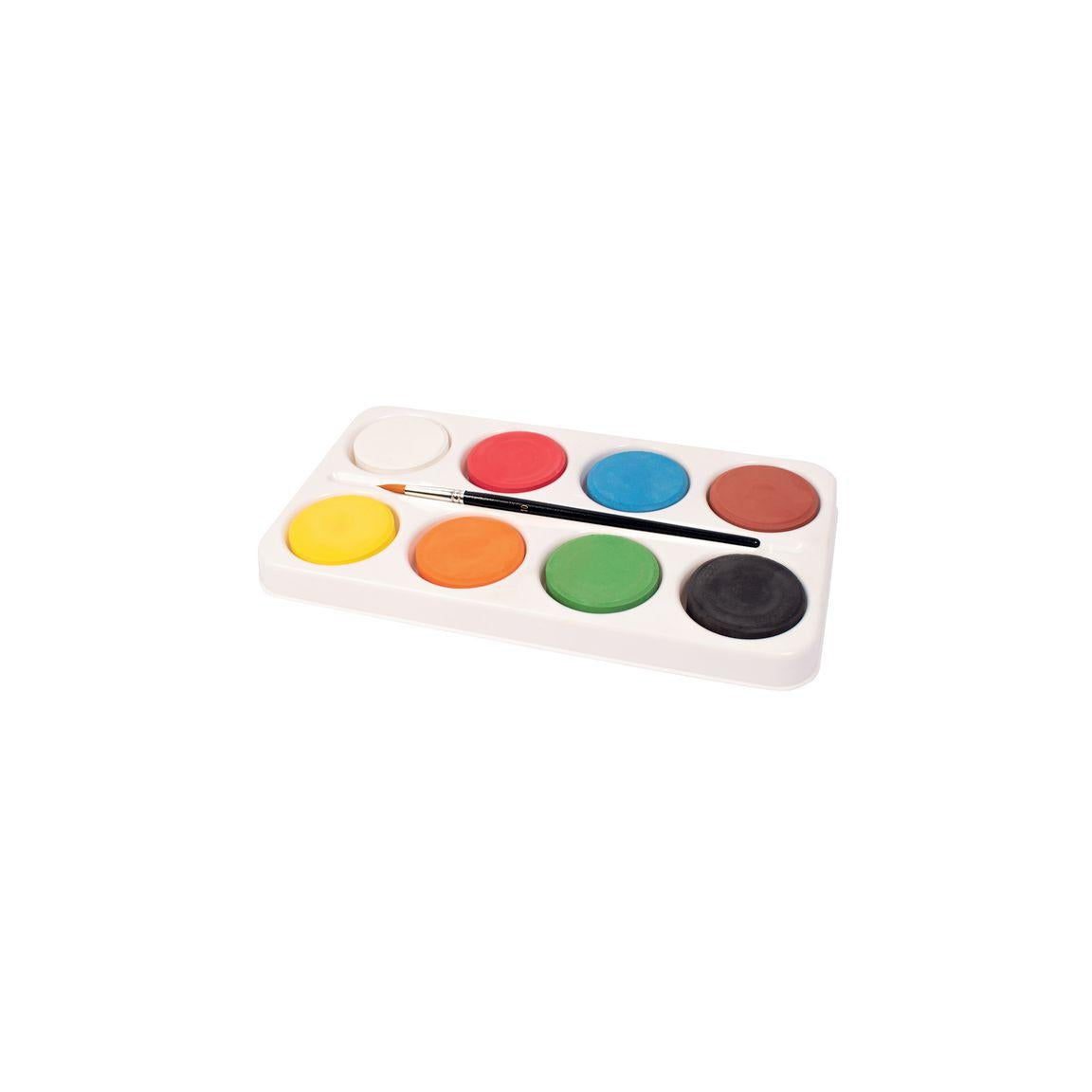Colour block 57mm in palette 8 colours