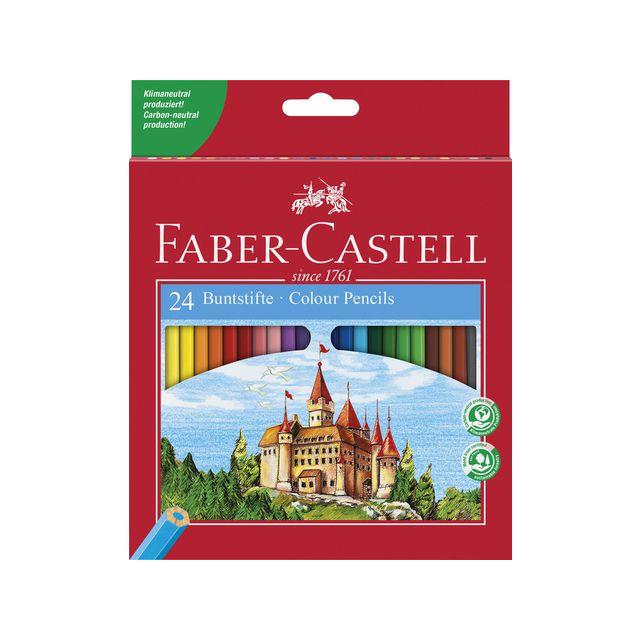 Coloured pencil Faber Castell Slott 24/pack