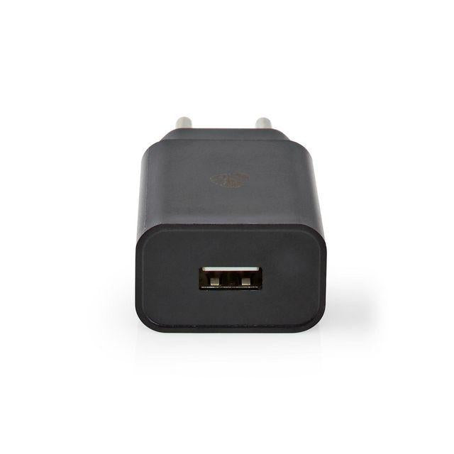 Wall charger NEDIS 2.4 A 1 x USB-A black