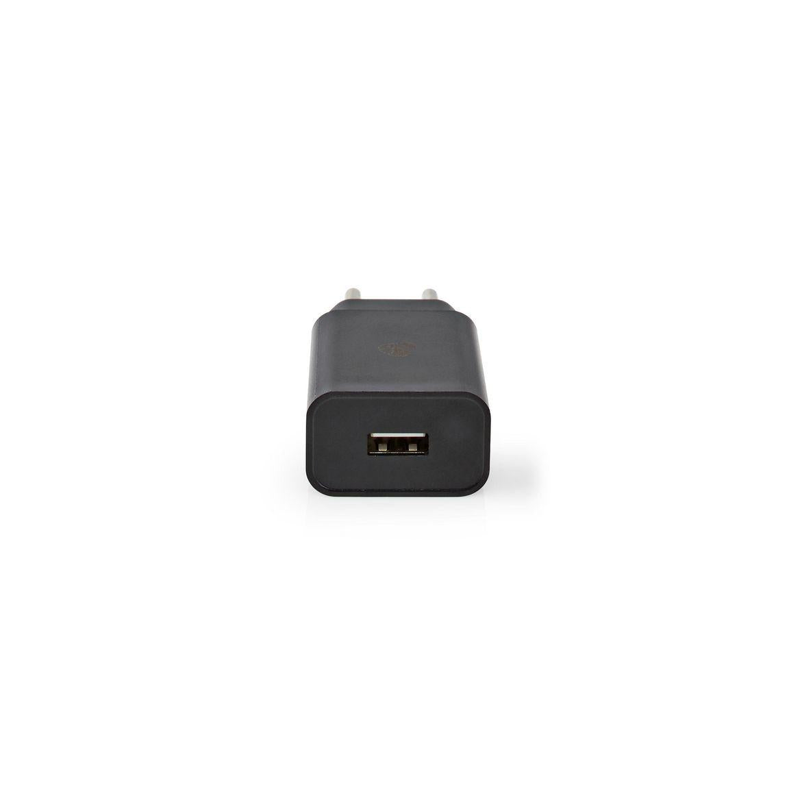 Wall charger NEDIS 2.4 A 1 x USB-A black