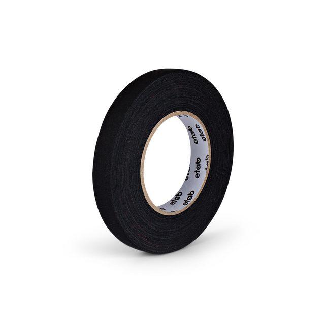 Tape textile matt 50mx19mm black