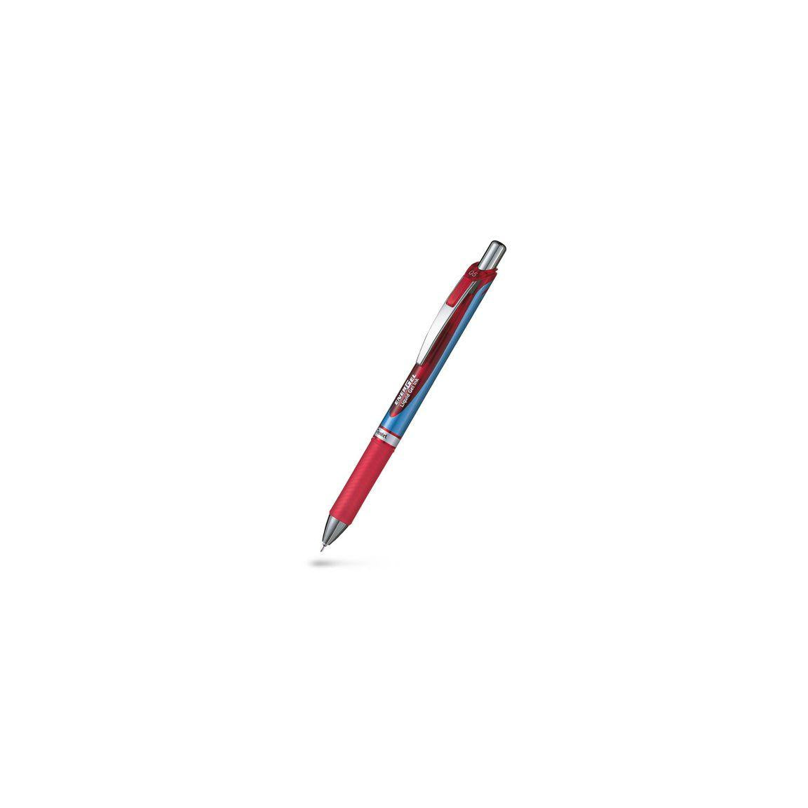 Gel pen PENTEL EnerGel needle 0.5 red