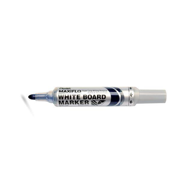 Whiteboard pen PENTEL Maxiflo round blue