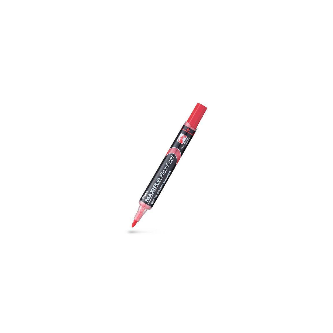 Whiteboard pen PENTEL Maxiflo Flex red