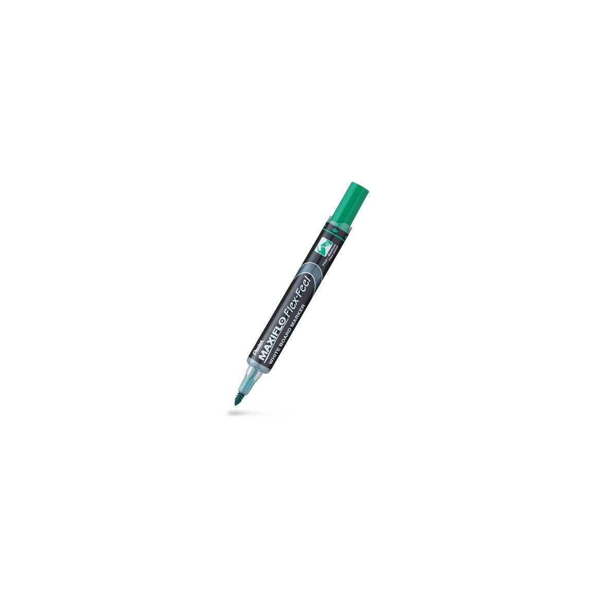 Whiteboard pen PENTEL Maxiflo Flex green
