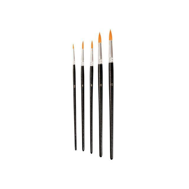 Synthetic brushes 6/pack