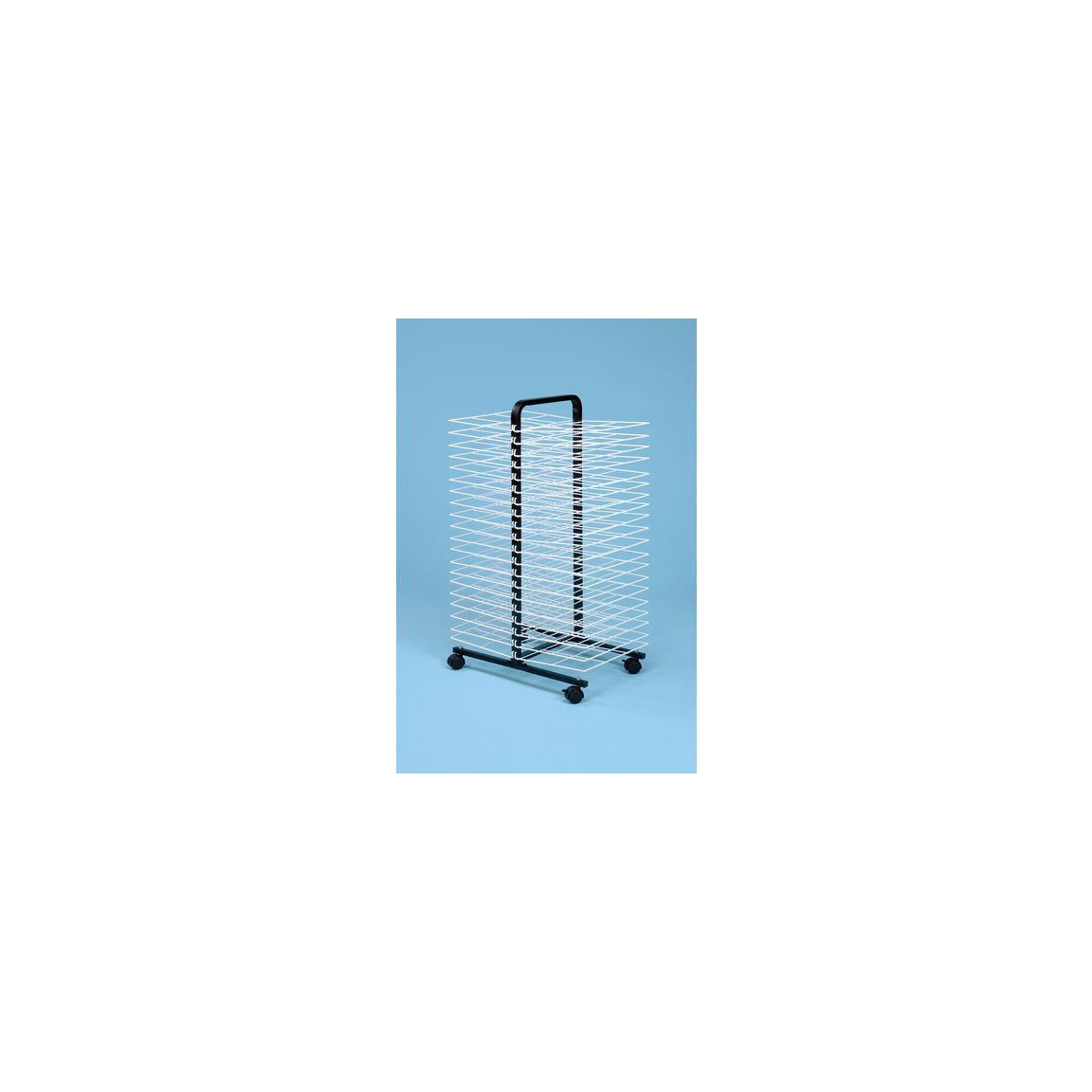 Drying rack on wheels