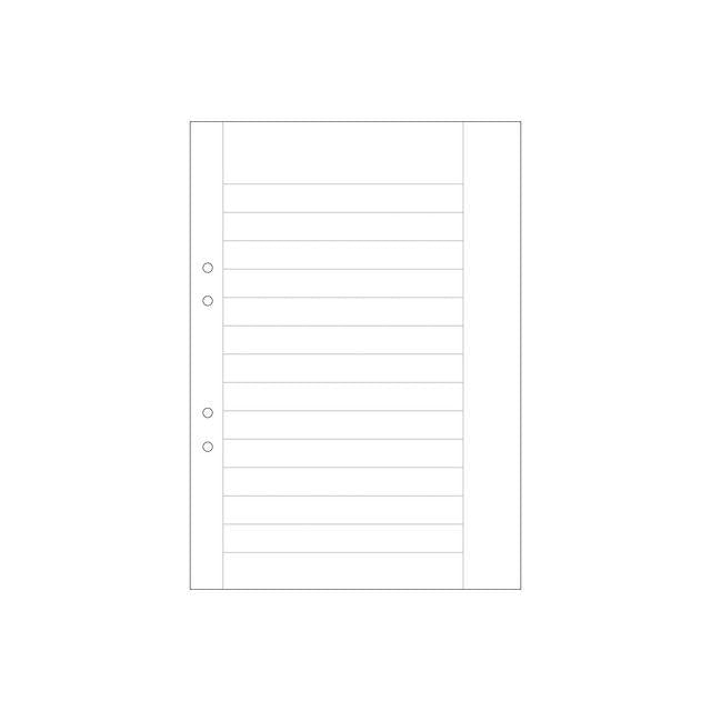 Test print p. A4 lined 18 mm 500/pack