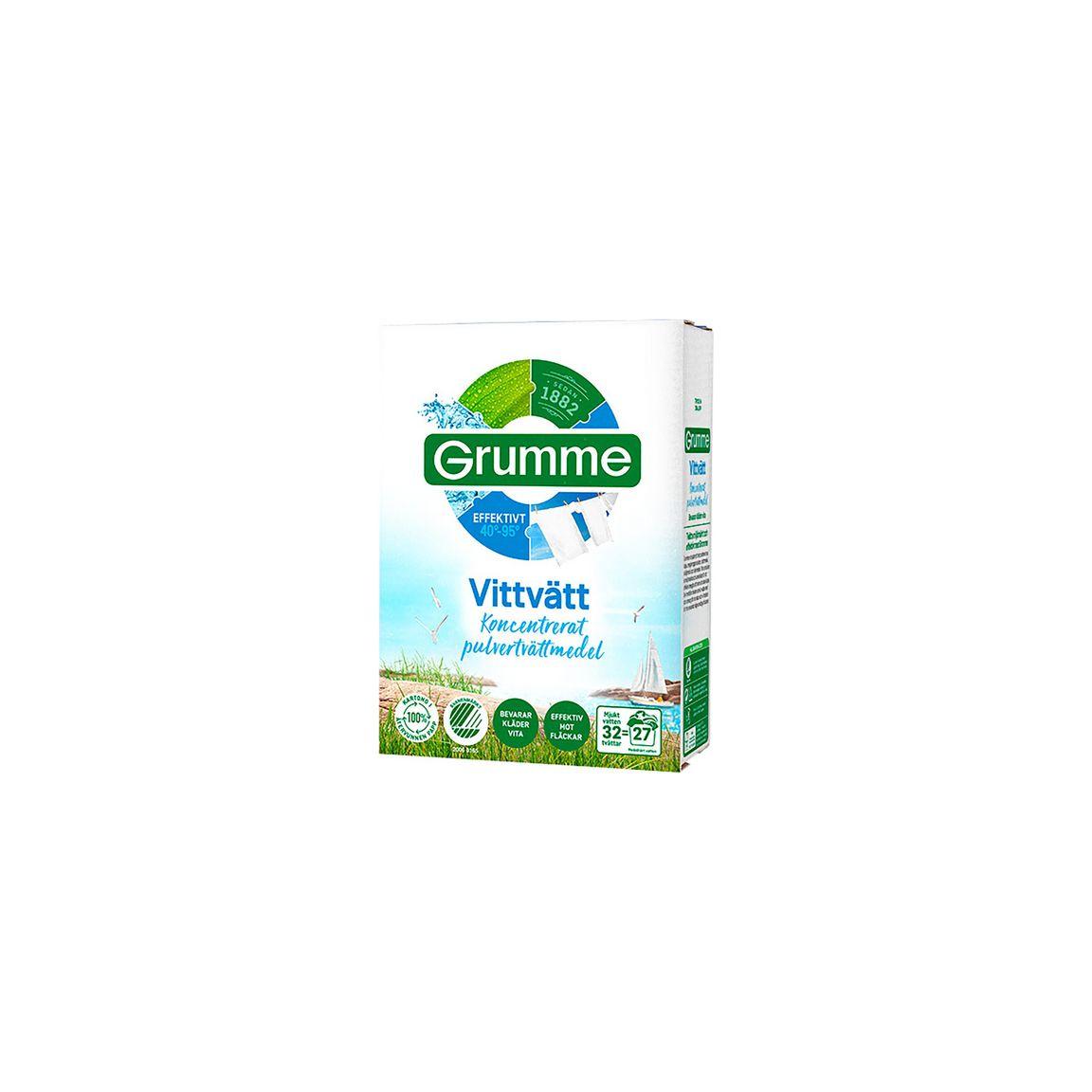 Laundry detergent GRUMME Whitewash 1,12kg