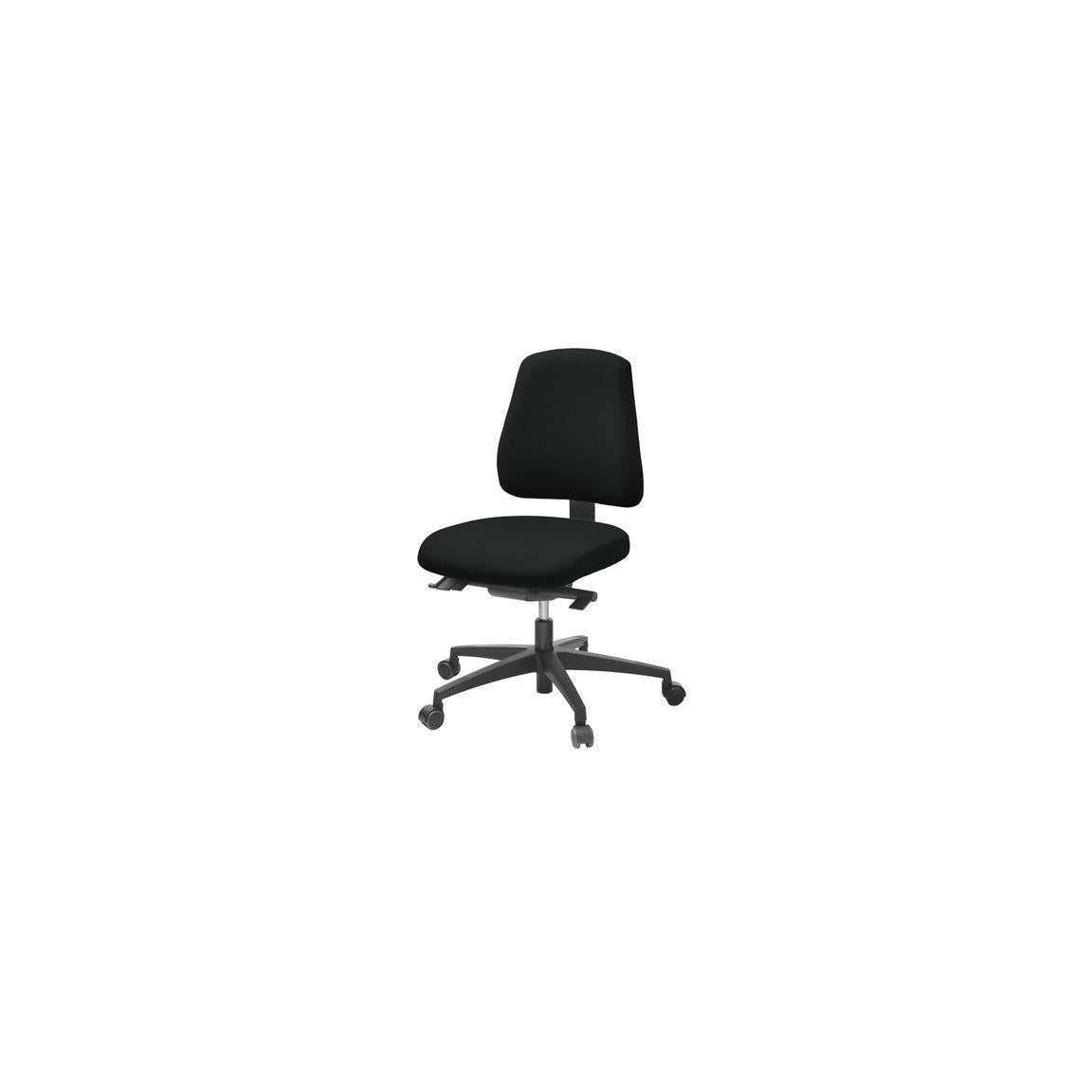 Office chair LD6330 without armrests black