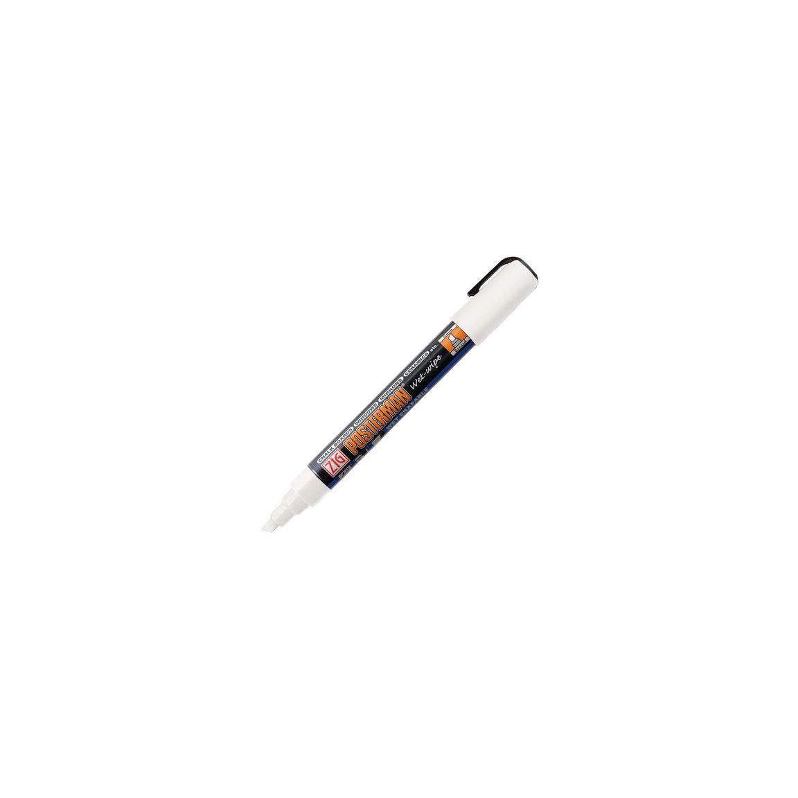 Labelling pen ZIG Posterman 6mm white