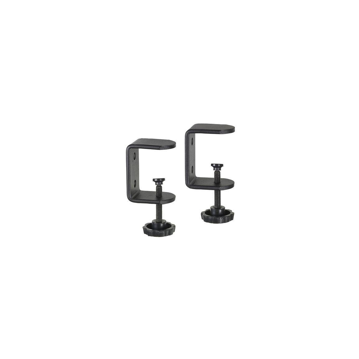 Table screen clamp fittings softline black