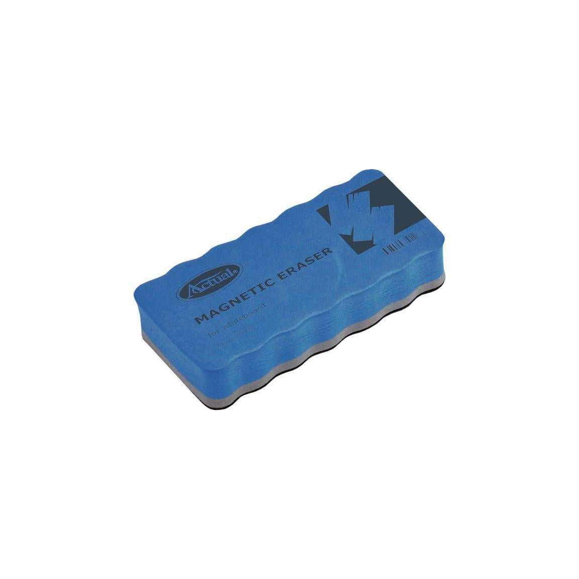 Whiteboard wiper ACTUAL magnetic blue