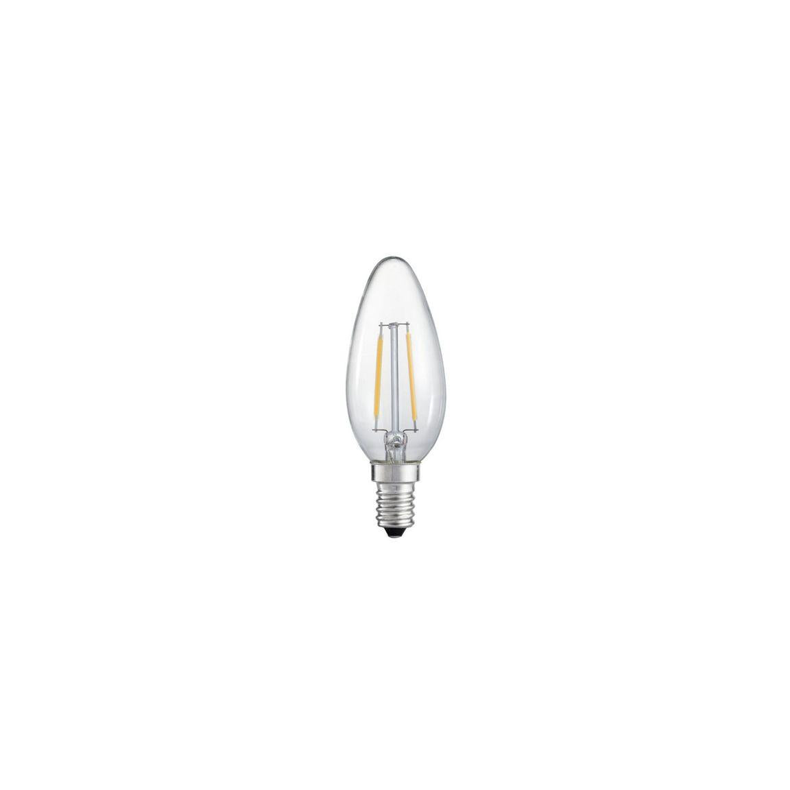 LED lamp Chandelier E14 230V Clear 40W