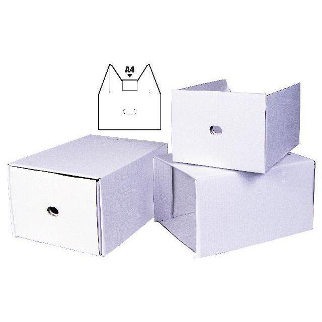 Archive box A4 315x220x160mm part-2 white