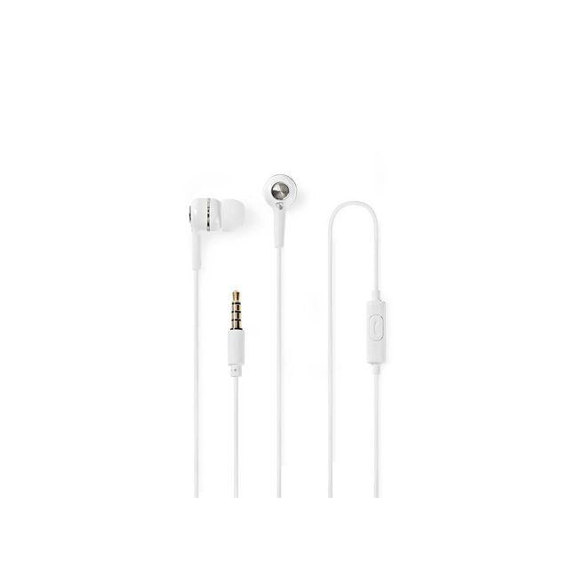 Headset NEDIS HPWD2020WT In-ear 3,5mm vi