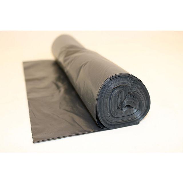 Plastic bag R100% 70L COEX black 25/rl