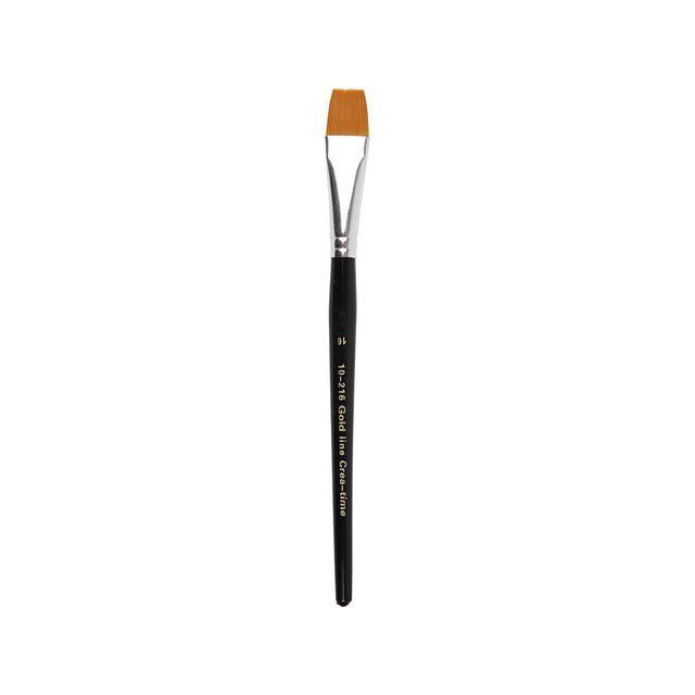 Synthetic brush Gold Line flat no.16 6/pc