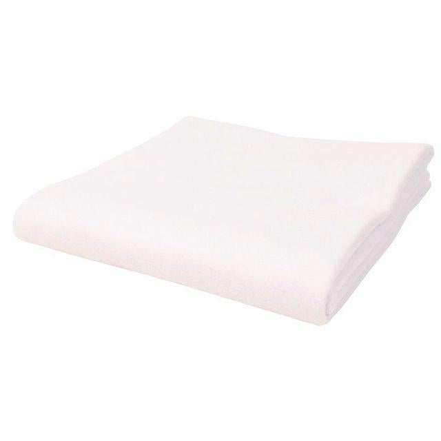 Decorative blanket 90cmx1m white