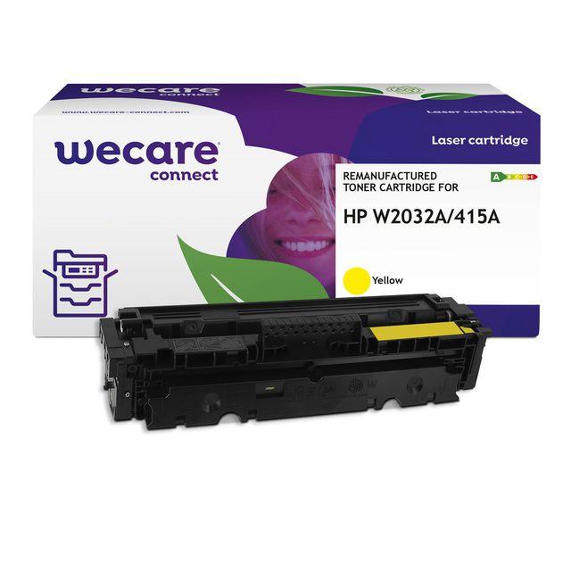 Toner WECARE HP W2032A 415A 2,1K yellow