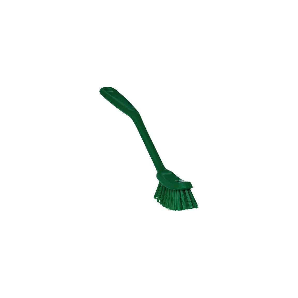 Dish brush VIKAN narrow green