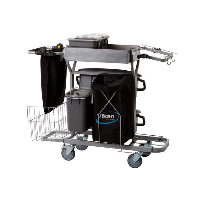 Cleaning trolley VIKAN Compact Plus 40 grey