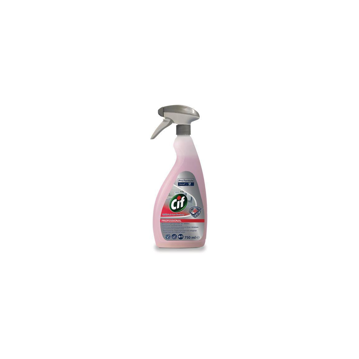 WC-rent CIF Pro F. 4in1 spray 750ml