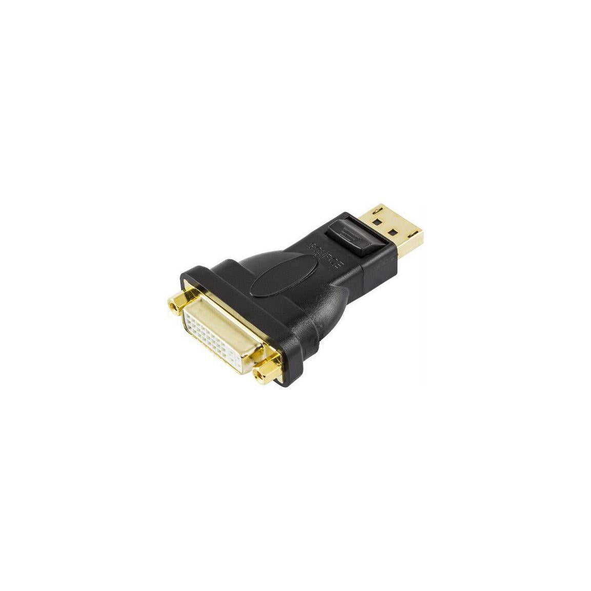 Adapter DELTACO DP-DVI black