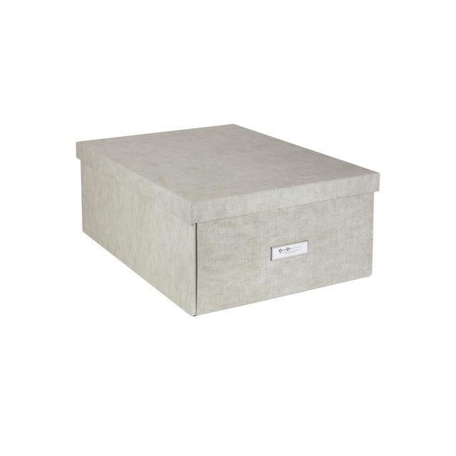 Storage box BIGSO Katrin linen