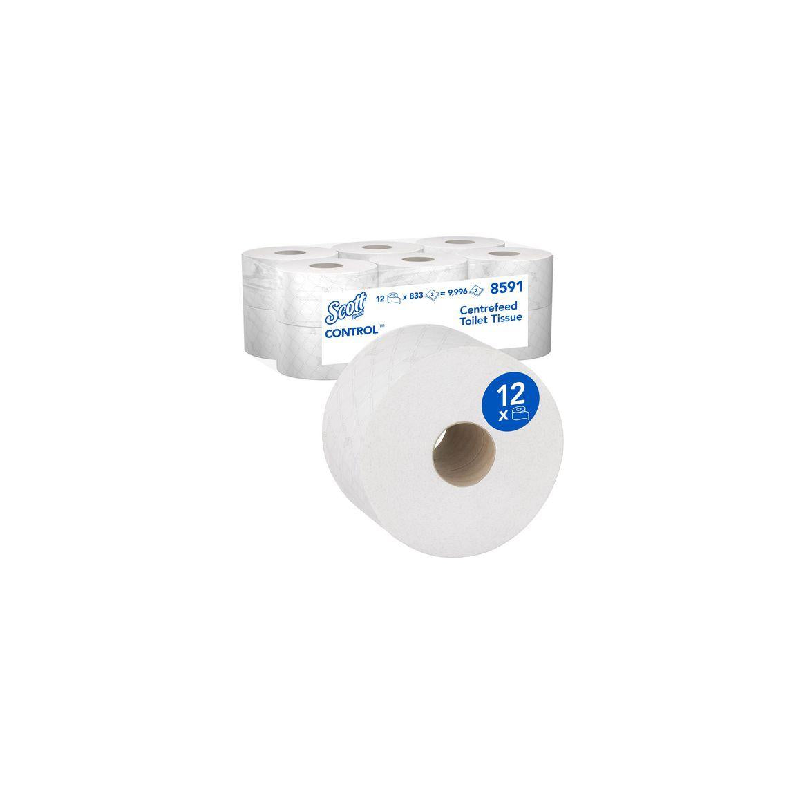 Toilet paper SCOTT 2-ply 12/pack