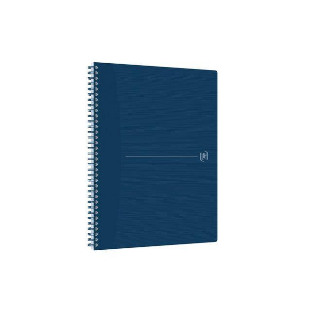 College notebook OXFORD Origins A4+ linen blue