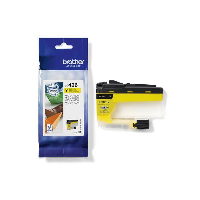 Ink cartridge BROTHER LC426Y 1,5K yellow