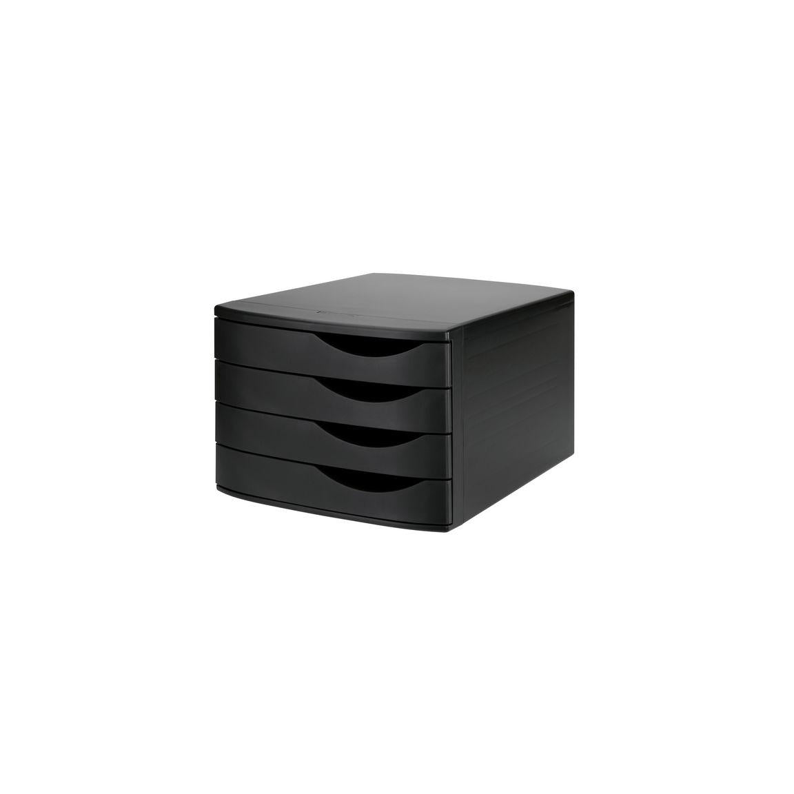 Blank box DJOIS 4 drawers Eco black
