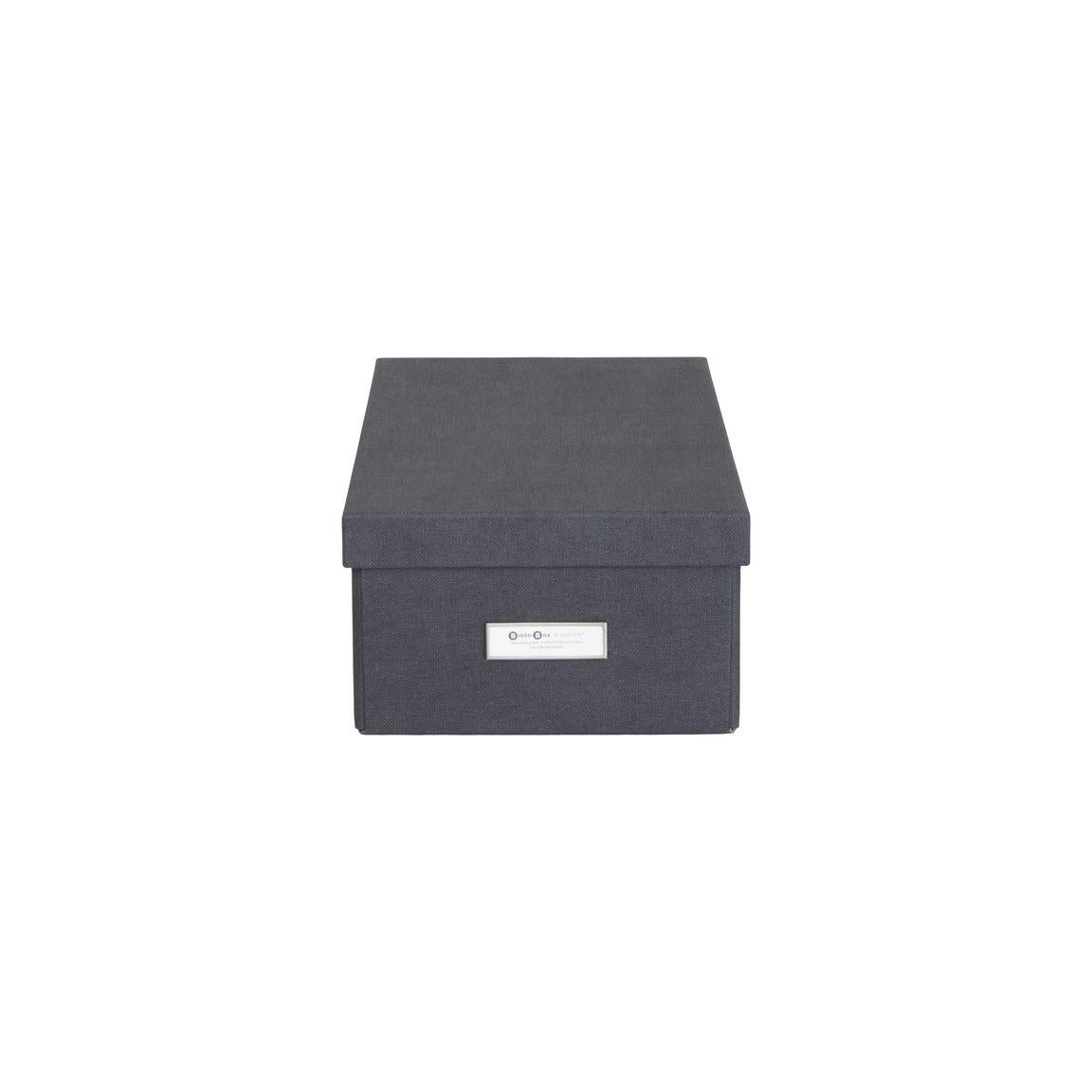 Storage box BIGSO Karin black