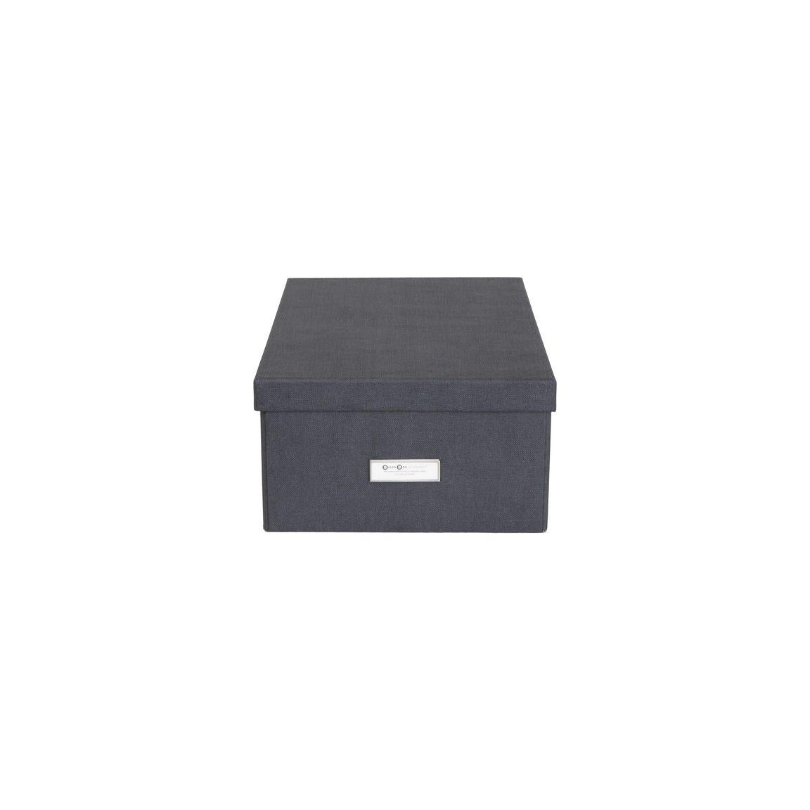 Storage box BIGSO Katia black